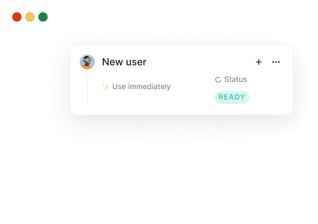 Proxy configuration ready